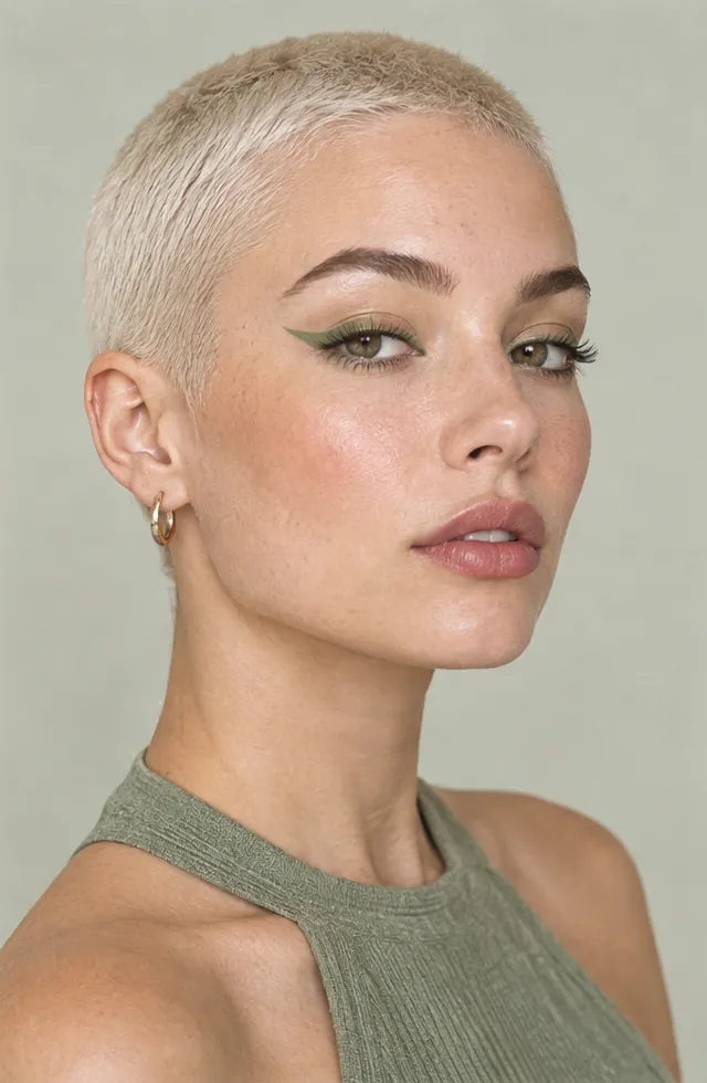 Platinum on scalp